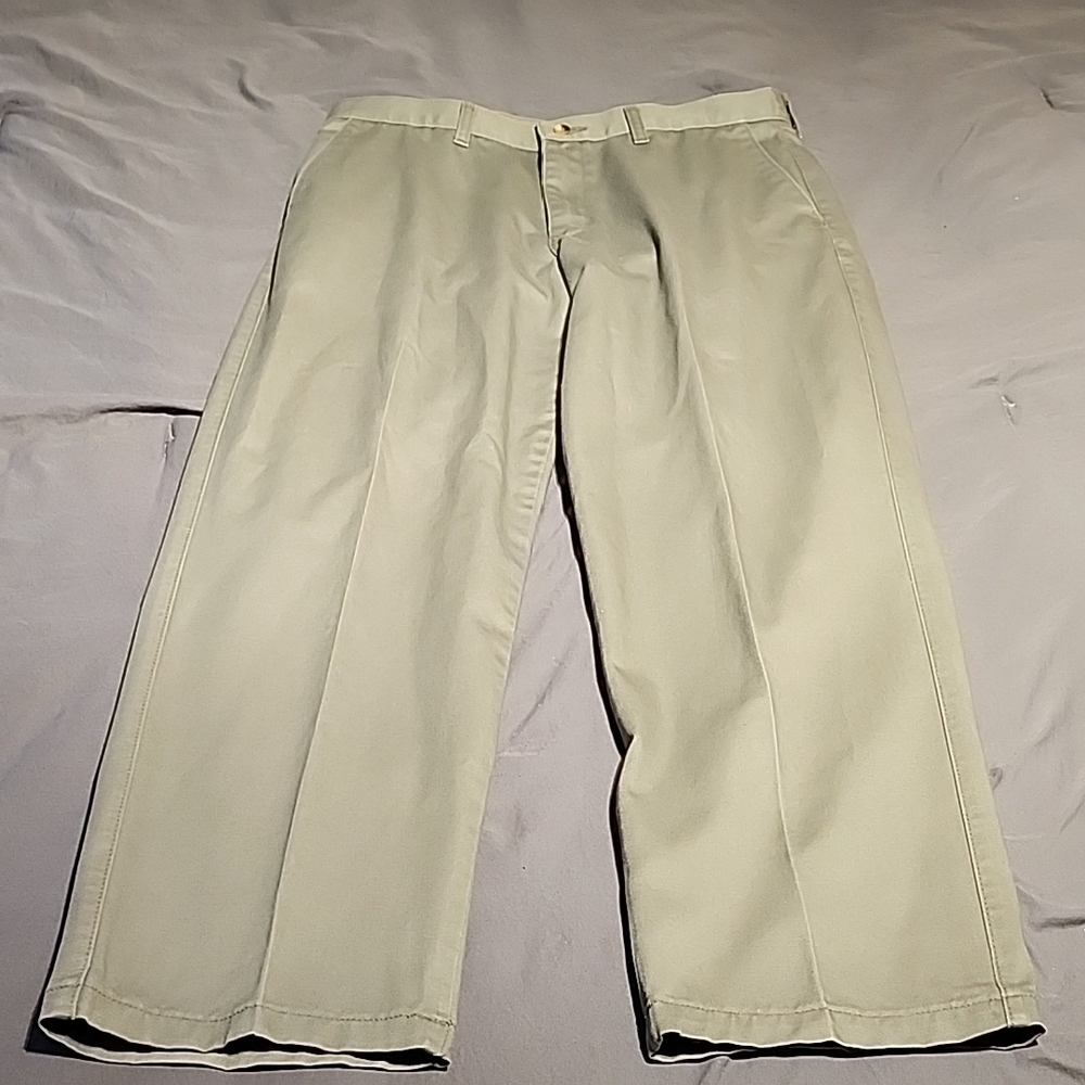 Wrangler Khaki Chinos Classic Straight-Leg